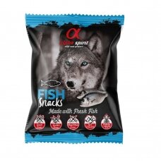 Alpha Spirit Snacks Dog skanėstai šunims su žuvimi