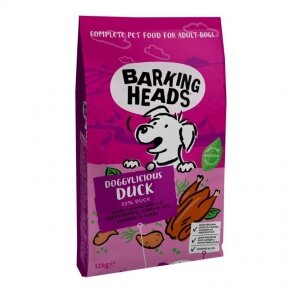 Barking Heads Doggylicious Duck Grain Free sausas maistas šunims