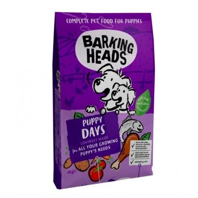 Barking Heads Puppy Days Grain Free sausas maistas šunims