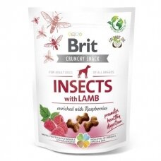 Brit Care Crunchy Cracker Insects with Lamb skanėstai šunims