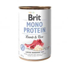 Brit Care konservai šunims Mono Protein Lamb&Rice