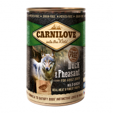 Carni Love Wild Meat Duck&Pheasant konservai šunims