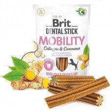 Brit Dental Stick Mobility Curcuma&Collagen skanėstai