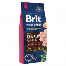Brit Premium By Nature Junior L šunų maistas