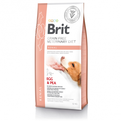 Brit GF Veterinary Diets Renal sausas maistas šunims