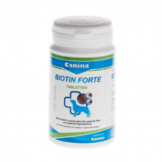 Canina Biotin Forte tabletės papildas šunims