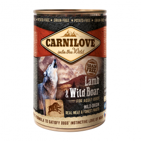 Carni Love Wild Meat Lamb&Wild Boar konservai šunims