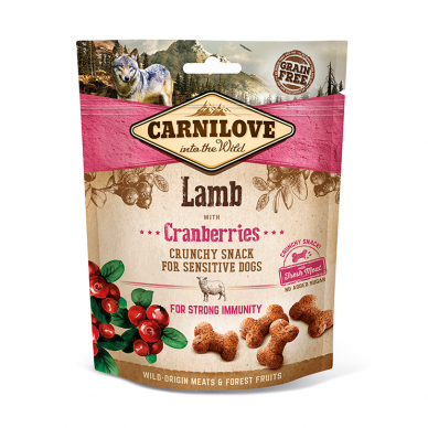 Carni Love Lamb with Cranberries skanėstai šunims