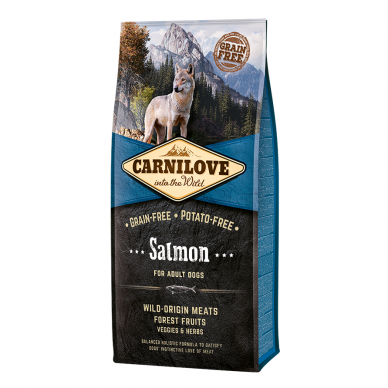 Carnilove Salmon For Adult sausas maistas šunims