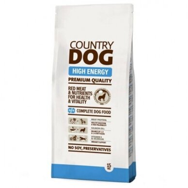 Country Dog High Energy šunų maistas
