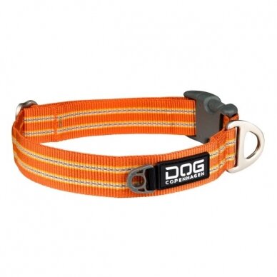 DOG Copenhagen Urban Style šunų antkaklis oranžinis