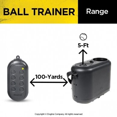 Dogtra Ball Trainer Pro kamuoliukų šaudyklė 3
