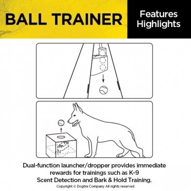 Dogtra Ball Trainer Pro kamuoliukų šaudyklė 4