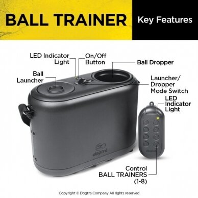 Dogtra Ball Trainer Pro kamuoliukų šaudyklė 1