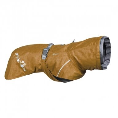 Hurtta Monsoon Coat 2 Eco Desert lietpaltis šunims šviesiai rudas Hurtta Monsoon Coat 2 Eco Desert lietpaltis šunims šviesiai rudas