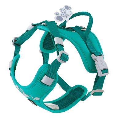 Hurtta Weekend Warrior Harness II ECO Peacock petnešos