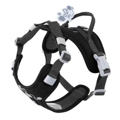 Hurtta Weekend Warrior Harness II ECO Raven petnešos