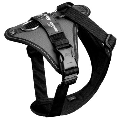 Julius-K9 IDC Longwalk Light Harness Anthracite petnešos šunims