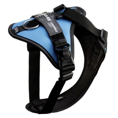 Julius-K9 IDC Longwalk Light Harness Aquamarine petnešos šunims