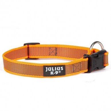 Julius-K9 Color & Gray antkaklis oranžinis