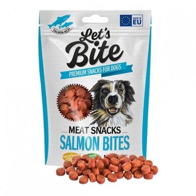 Let’s Bite Salmon Bites skanėstai šunų skanėstai