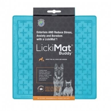 LickiMat Buddy lėto valgymo kilimėlis žaislas šunims