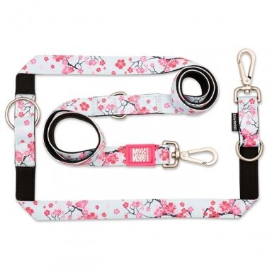 Max&Molly Multi-Leash Cherry Bloom daugiafunkcinis pavadėlis