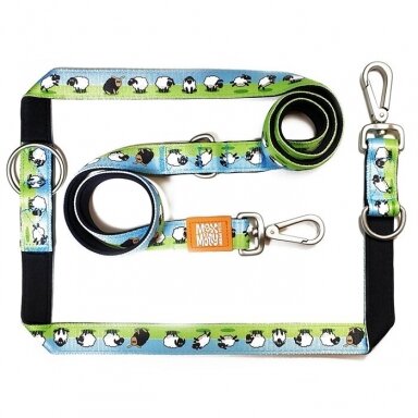 Max&Molly Multi-Leash Black Sheep daugiafunkcinis pavadėlis