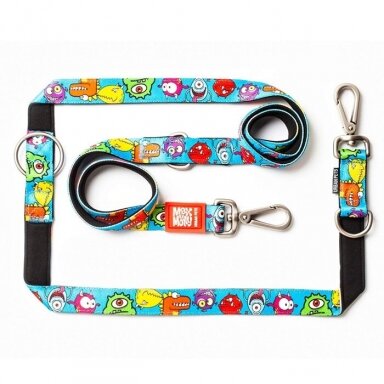 Max&Molly Multi-Leash Little Monsters daugiafunkcinis pavadėlis