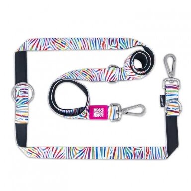 Max&Molly Multi-Leash Magic Zebra daugiafunkcinis pavadėlis