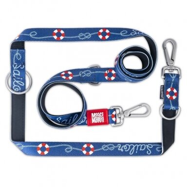 Max&Molly Multi-Leash Sailor daugiafunkcinis pavadėlis