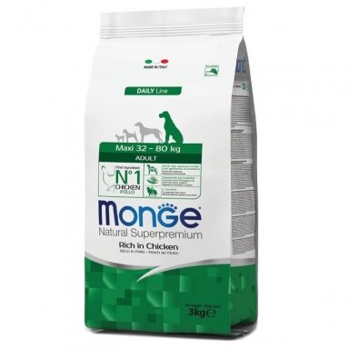 Monge Maxi Adult Chicken maistas didelių veislių šunims