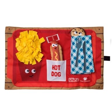 Nina Ottosson Fast Food Fun uostymo kilimėlis šunims