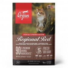 Orijen Regional Red Cat sausas maistas katėms