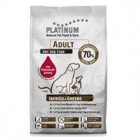 Platinum Adult maistas šunims su Iberijos kiauliena ir daržovėmis