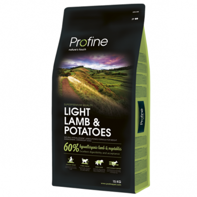 Profine Dog Light Lamb & Potatoes maistas šunims