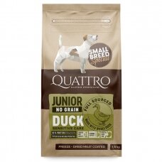 Quattro Junior pašaras jauniems mažų veislių šunims