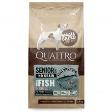 Quattro Senior and Diet sausas maistas vyresniems šunims