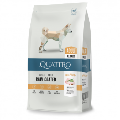 Quattro Extra Poultry Adult maistas šunims Quattro Extra Poultry Adult maistas šunims