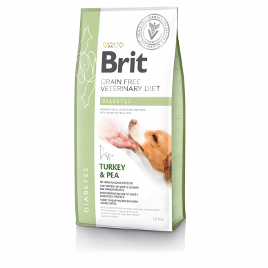 Brit GF Veterinary Diets Diabetes sausas maistas šunims