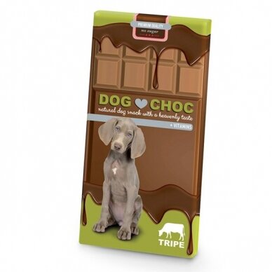 Šokoladas su skrandžiais skanėstas šunims